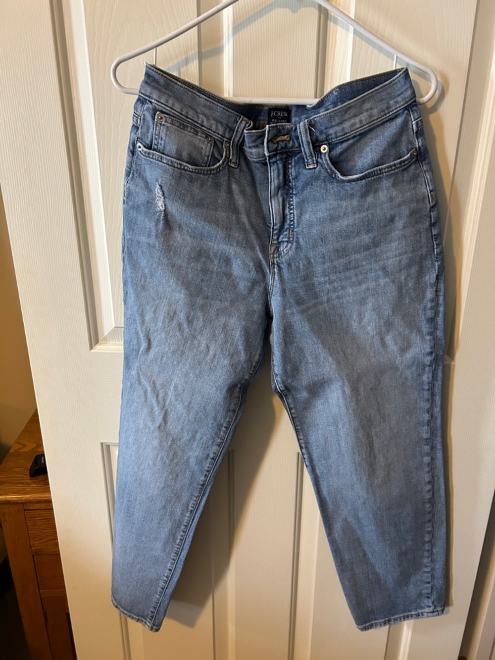 J. Crew Light Blue Boyfriend Jeans - Casual Relaxed Fit